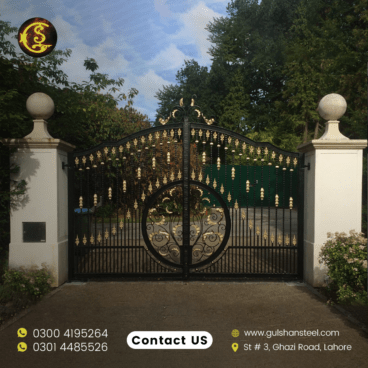 wrought iron main gate