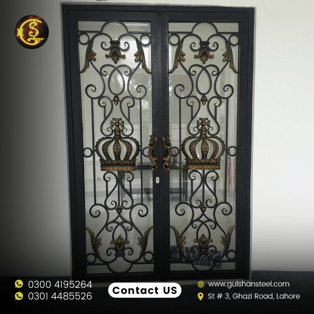 Wrought iron interior doors - Gulshan Steels