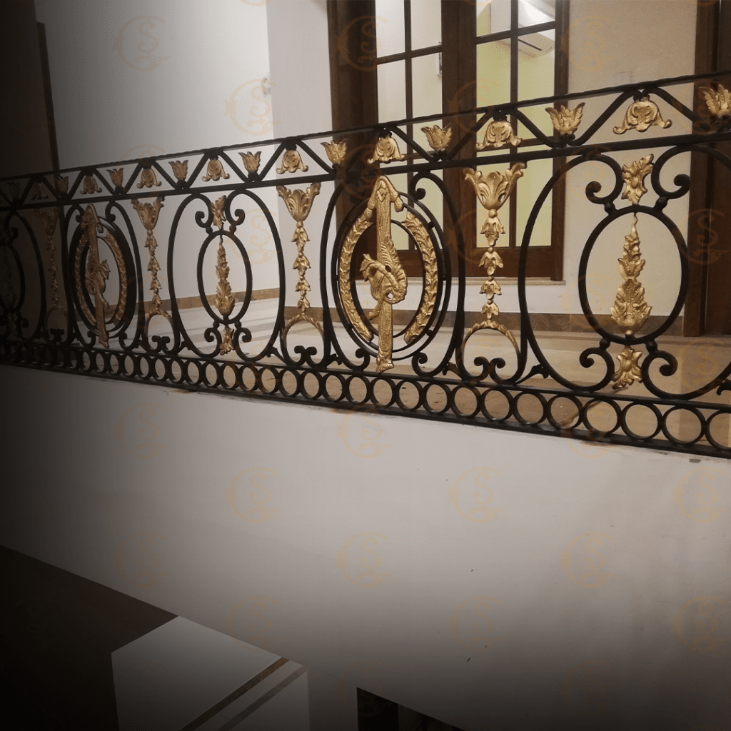 Image showcasing Luxury Wrought Iron Railing